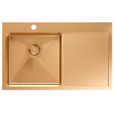 Стальная мойка для кухни RUSSEL 111 Copper