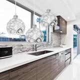 Deckenlampe Kristall Loft silver APP210-3CPR