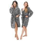Bathrobe Fluffy grey S/M