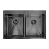 Νεροχύτης από μαύρο ατσάλι Rea Joel Black