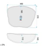 Lavoar pe blat Isla Beige