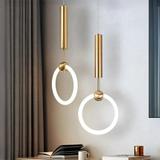 LED-Hängeleuchte LHJ059-1CP Brush Gold