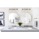 LED seinapeegel 60cm MMJ BRUSH SILVER