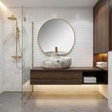 Umywalka nablatowa Rea Linda Stone