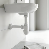 Bidetový sifón REA HC2 - biely, nízky