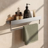 Etagère de salle de bain SF01 45cm steel brush