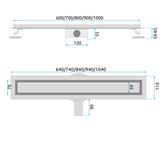 Odpływ Liniowy REA Neox pro Czarny 60