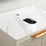 Set di mobili da bagno con top Marti 60cm Beige