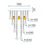 Kristall Plafond 392203