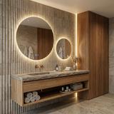 Veidrodis LED R-9045 90cm + 45cm