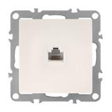 Gniazdo RJ45 OSTE JNH010-S Beżowe