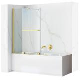 Badewanneaufsatz Rea Fabian Gold Brush 100