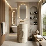 Vapaasti seisova pesuallas REA Travena Round