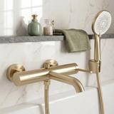 Смесител за вана Rea Rivo Brush Gold