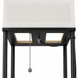 Lampa Stojąca Podłogowa JNH050-1F White z półkami