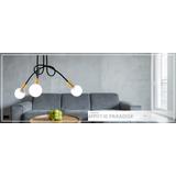 Lampe Paradise 3 Black Gold APP517-3C