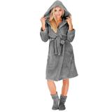 Bathrobe Nancy Grey + Socks S/M