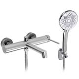 Fürdőkád csaptelep Rea Foss Nickel Brush