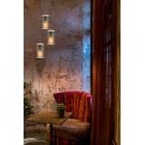 Hängelampe  APP1811-3CPR Frosted Grey