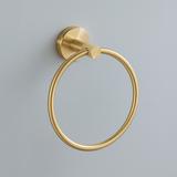 Wieszak łazienkowy RING 6610 Modern Złoty Szczotkowany