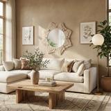 LUSTRO ŚCIENNE BOHO 53CM 322048