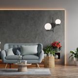 Wandlampe APP1170-2W  Black