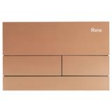 Unterputz-WC-Gestell Set Slim 024N mit T Brush Copper Drückerplatte