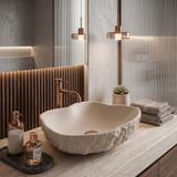 Opzetwastafel Rea Isla Warm Beige