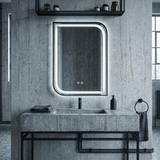 Lustro ścienne LED ZONE 70X50 Czarne