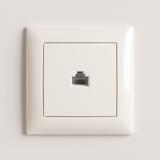Gniazdo RJ45 OSTE JNH010-S Beżowe