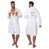 Peignoir MEN King White collar S/M