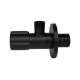 Zawór kątowy 02 1/2" x 3/8" Czarny
