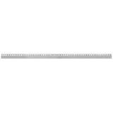Front shower tray strip 120cm BRUSH NICKEL
