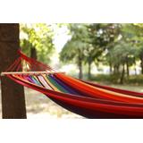 Hamak 1-osobowy z poprzeczką 80cm 480144B YELLOW