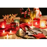 Pokrowiec na sztućce Świateczny 6 szt KF370-6