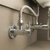 Zawór kątowy 1/2" x 3/8" Chrom