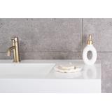 Умывальник конгломератный на столешницу  Archi 75 CM White