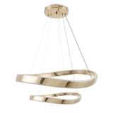 LAMPA SUFITOWA WISZĄCA SWE063-CP ZŁOTA