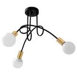 Lampe Paradise 3 Black Gold APP517-3C