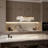 Deckenleuchte LED G138-CP 50cm Gold