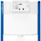 Runkosarja piilotetuille wc-kulhoille H-kromipainikkeella