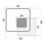 Deckenleuchte LHJ079-C BLACK/WHITE
