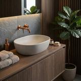 Countertop washbasin Rea Amelia Sandy