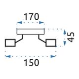 Deckenlampe Gold APP712-6C