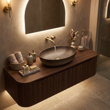 Umývadlo na dosku REA Carola Ombre