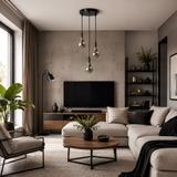 Lampa Wisząca APP1125-3CP Black Gold