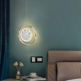 Kristall-Hängelampe  LHJ106-1CP LIGHT ROSE GOLD