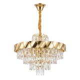 Кристална висяща лампа SWE076-CP 50cm GOLD