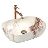 Umývadlo na dosku Rea Belinda Marrone Matt