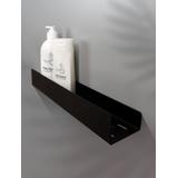 Bathroom shelf SF04 60cm black matt